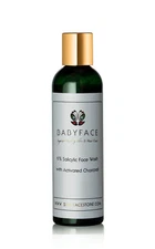 Babyface CHARCOAL DETOX FACE WASH Cleanser Salicylic Cystic Acne Blackheads 