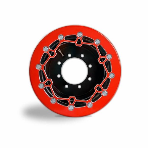 TRX 450r 400ex Rear Wheels Beadlock 10x8 3+5 Crusher Alba Racing OEM Matte BR - Picture 10 of 10