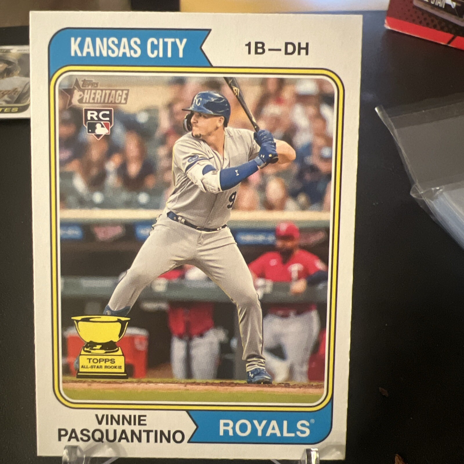 2023 Topps Heritage - #150 Vinnie Pasquantino (RC)