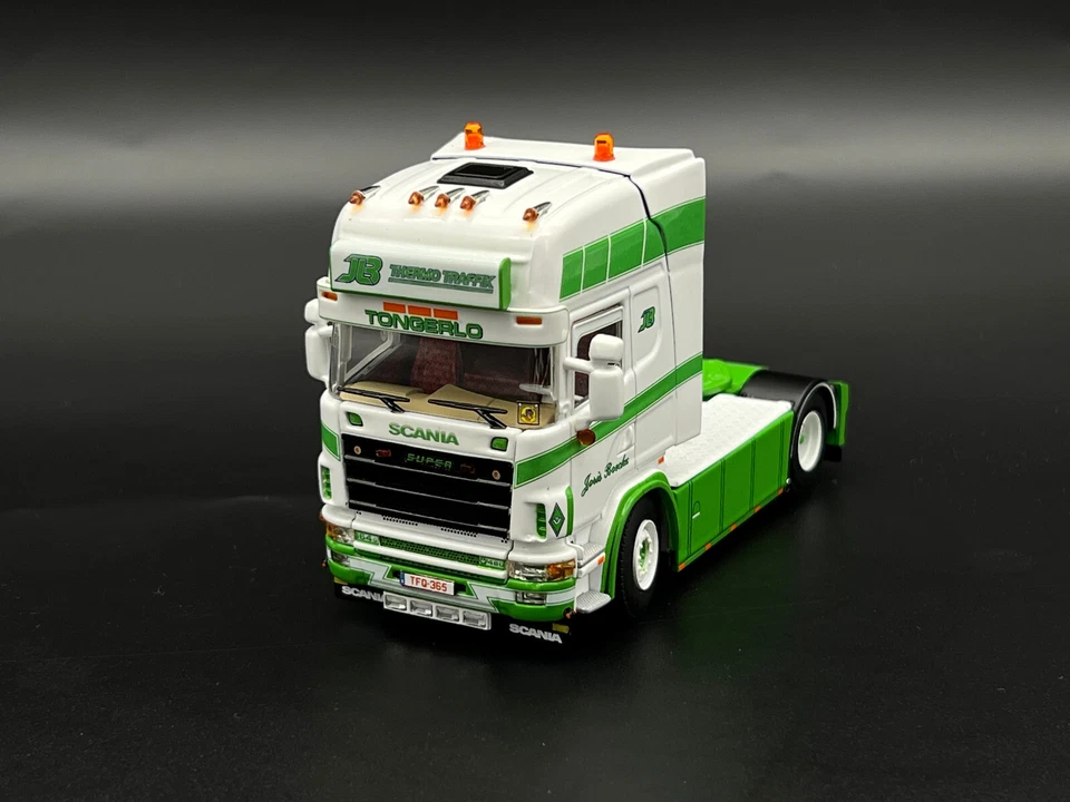 Modelos de camiones Scania 164 línea superior 4x2 "JLB Trans" WSI, escala 1:50 - Imagen 2 de 4
