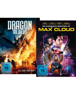 Bundle: Dragon Soldiers - The Intergalactic Adventure of Max Cloud 2 DVDs NEU