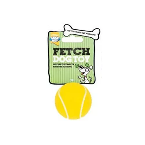 good boy all sports tennis ball small dog toy | puppy fetch chew bouncy durable image 1