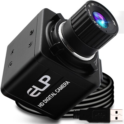 ELP Ultra HD 4K Webcam 30fps CMOS IMX415 Mini USB Camera with 4mm CS mount Lens