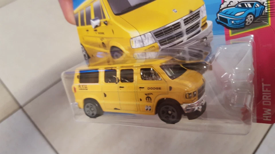 HOT WHEELS - 2021 HW DRIFT, Dodge Van - scale 1:64 #ebayheroes - Immagine 3 di 3