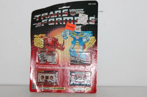 transformers g1 original vintage ramhorn eject mosc mint on sealed card new