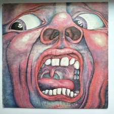 King Crimson In the Court of the Crimson King Vinyl LP Record Album VG condition