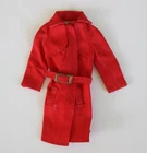 Vintage 1971 Barbie Red For Rain Jacket Doll Outfit #3409