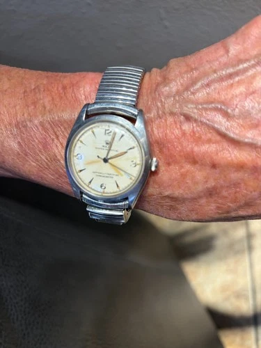 1950's Vintage Rolex Oyster Perpetual bubbleback 6084 Super Oyster