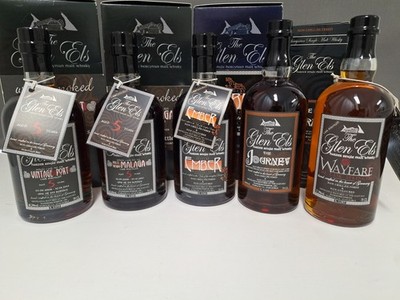 Whiskysammlung  The GLEN ELS  Single Malt Whisky + RARITÄTEN +