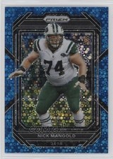 2022 Panini Prizm No Huddle Blue Prizm 65/79 Nick Mangold #233 14t3