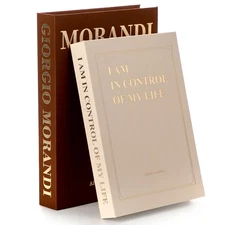 Decorative Books - Modern Faux Decor Book for Decoration, Fake Books Storage ...