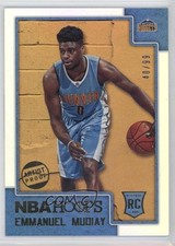 2015-16 Panini NBA Hoops Rookies Artist Proof 40/99 Emmanuel Mudiay #294 0c3