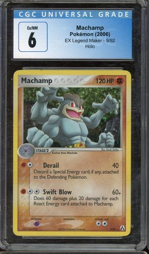 Machamp graded CGC 6 for sale on eBay