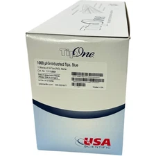 Usa Scientific 1111-2831 1000ul Graduated Tips 10 Racks of 96 Tips Sterile