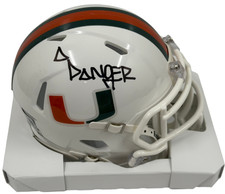 Abella Danger Signed Miami Hurricanes Mini Helmet Authentic Autograph Beckett