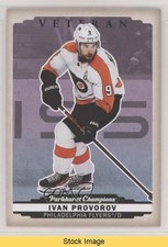 2022 Upper Deck Parkhurst Champions Color Variation Ivan Provorov #8 READ 0w0f