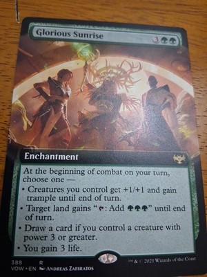 Glorious Sunrise (Extended Art) Innistrad: Crimson Vow Regular