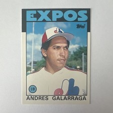 Topps Traded 1985 Andres Galarraga Montreal Expos RC Rookie Card #40T. rookie card picture