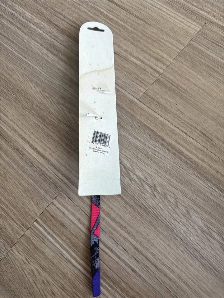 Vintage 1995 Aspen Pet Aristo Cat Safety Collar Pink Black Small Cat NIP - Image 2 of 2