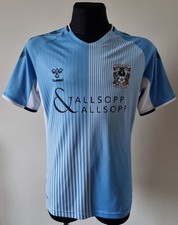 Coventry City 2019 - 2020 Home football Hummel shirt size M/L Adult
