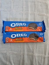 OREO REESES (2025 Limited Edition) NEW 12/2025 (2) Packs, (8) Cookies FREE SHIP