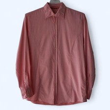 Balmain Paris Mens Long Sleeve Dress Shirt Pi...