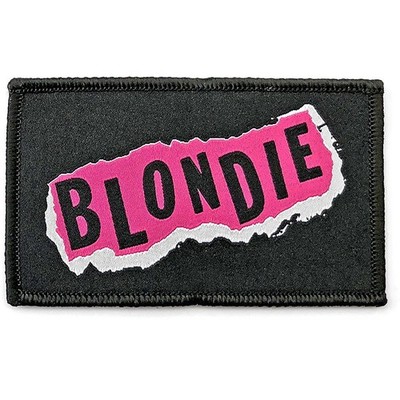 Gadget - Blondie: Punk Logo Standard Patch (Toppa) -D- Rock Off
