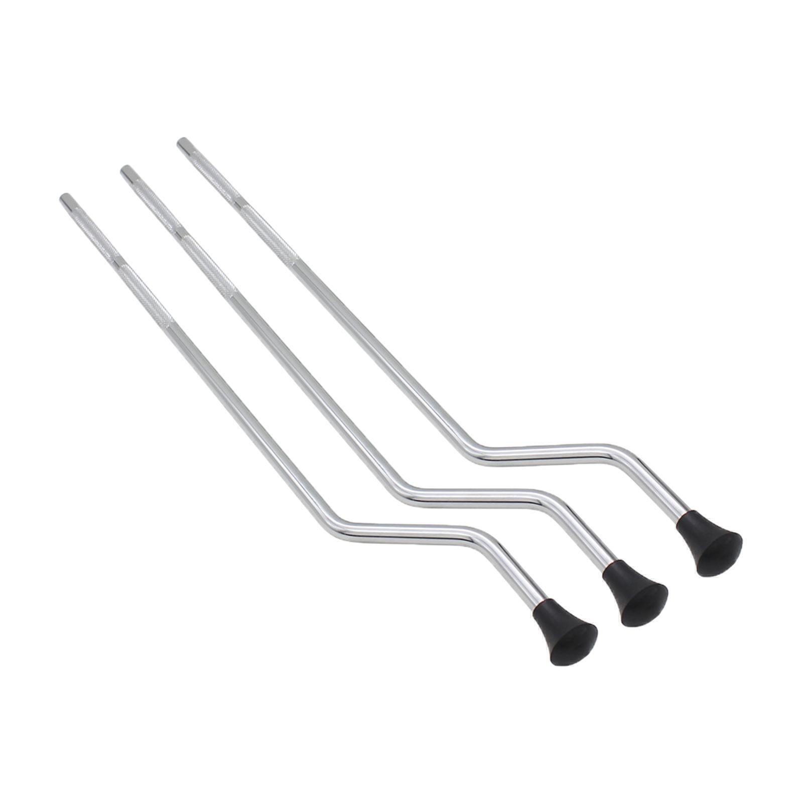 Duty 3Pcs Metal Floor Tom Drum Legs Percussion Parts Drum Parts Replacement USA