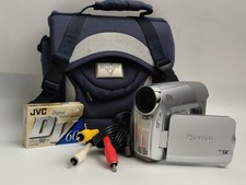 Canon MD110 MiniDV Camcorder Battery AV Cable NOS Tape Bag Tested Working 442