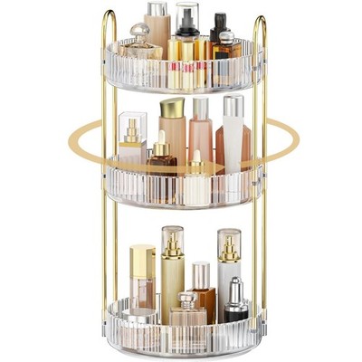 Make Up Organizer Schminktisch Organizer Kosmetik 360° Drehbar Aufbewahrungsbox