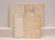 50 FOLDED HAND DYED TEA STAINED JUNK JOURNAL PAPER SUPPLY