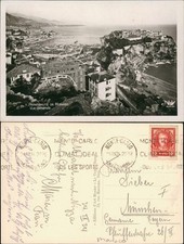 Postcard Monaco Vue Générale 1934  gel. Bri...