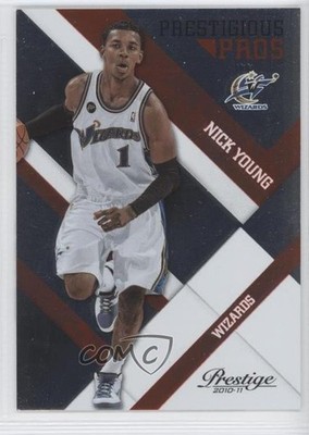 2010-11 Panini Prestige Prestigious Pros Orange 45/299 Nick Young #33 1k3