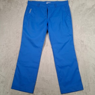Nike Golfhose Herren W38 L30 Blau Dri Fit Tour Performance Golf Stretch Pro