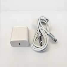 Fast USB-C Charger & Cable Set | 20 Watt Plug | For iPhone , Galaxy,  Pixel 🆓📦