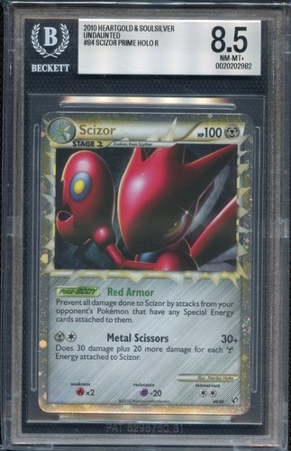 Scizor graded BGS 8.5 for sale on eBay