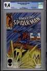 Amazing Spider-Man #267 CGC 9.4 White Pages Marvel Comics - 1985