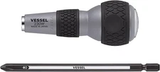 VESSEL Ball Grip (Bit-replaceable Tang-Thru Screwdriver) [No.230W-2] (Ph No.2)