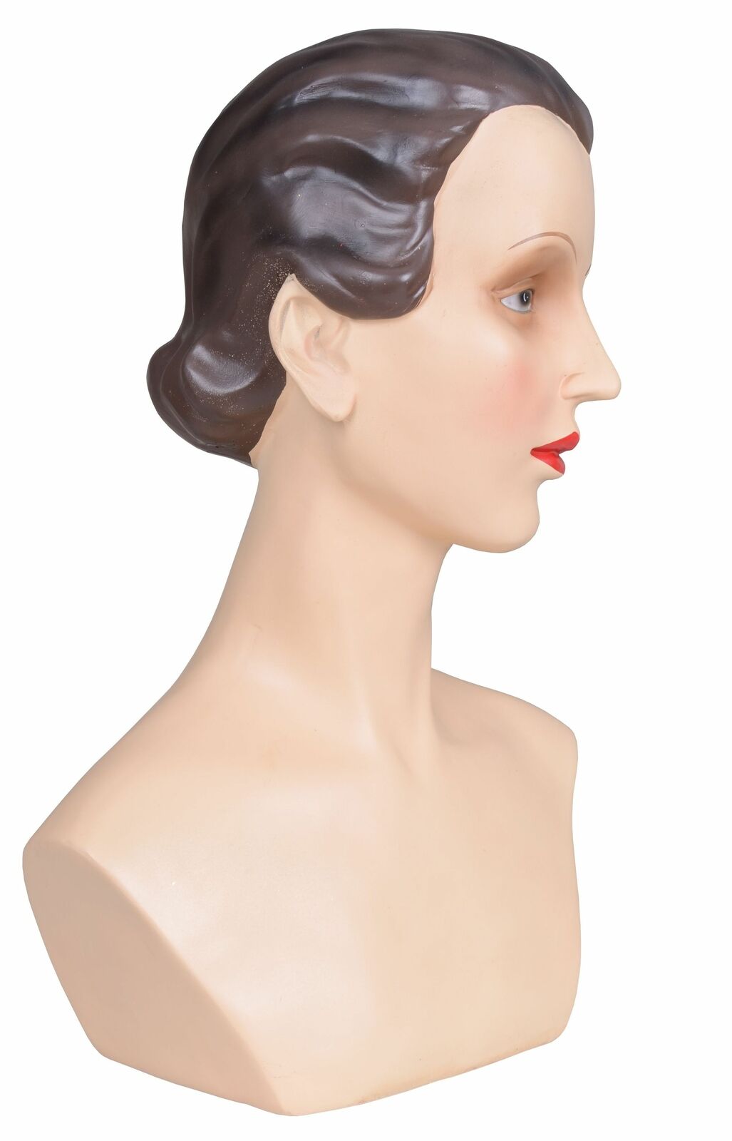 Büste 20er Jahre Frauenkopf Schaufensterbüste Frauenbüste Art Deco Kopf Figur