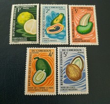 Cameroun -1967 Fruits - flore - neuf