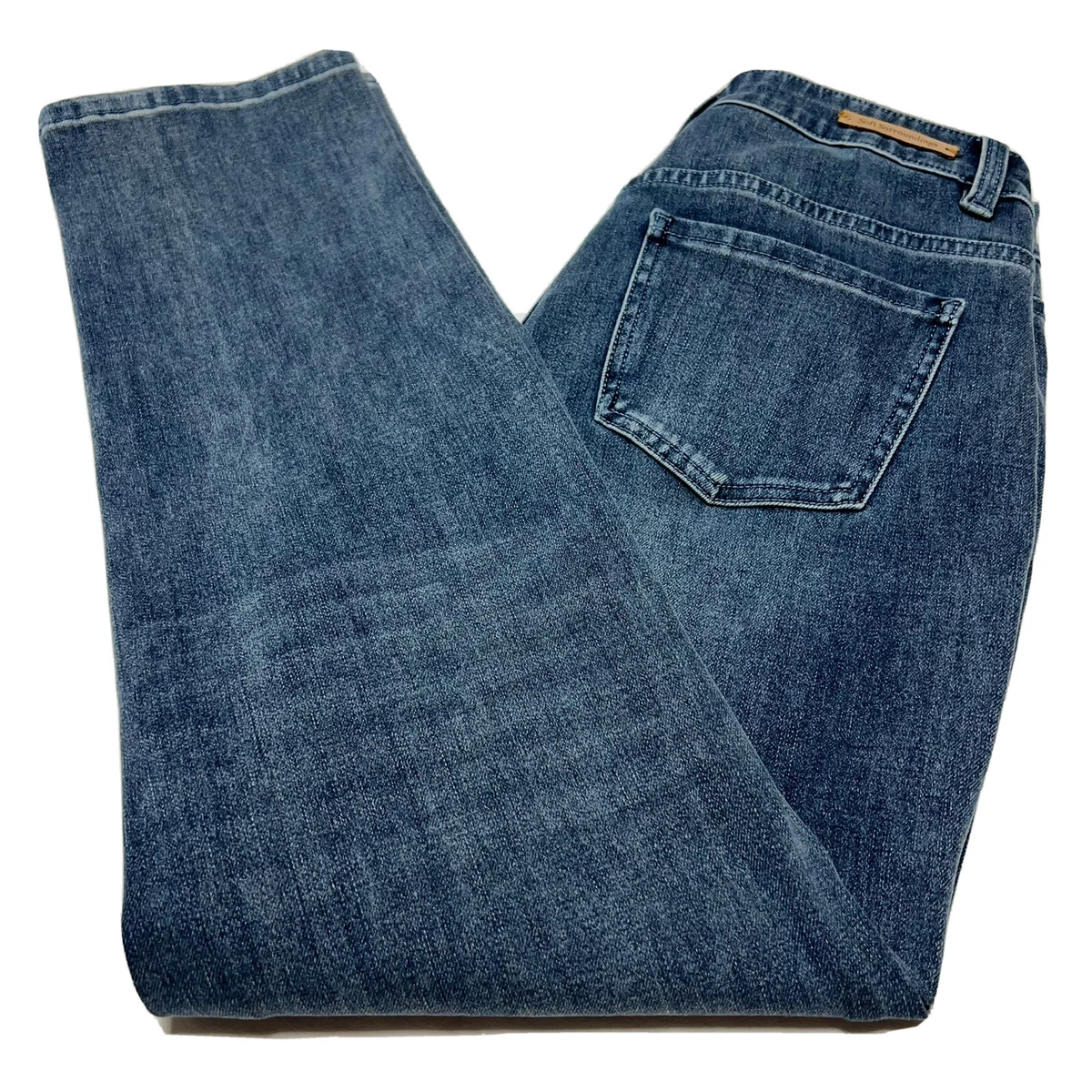 Soft Surroundings Women s Size P2 Petite Jeans Straight Skinny