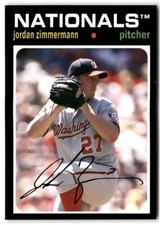 2012 Topps Archives - Jordan Zimmermann #65