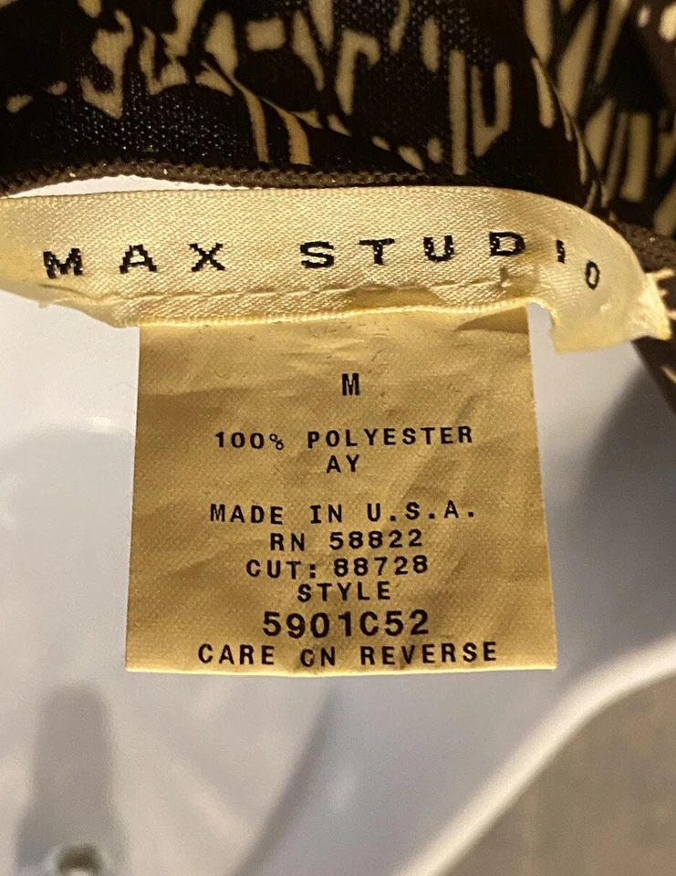 Medium Max Studio Stretch poco por debajo de la rodilla marrón Foto 2 de 4