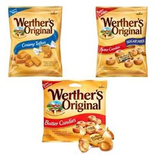 Werther's Butter Candies Original Creamy Butter Candies Bags