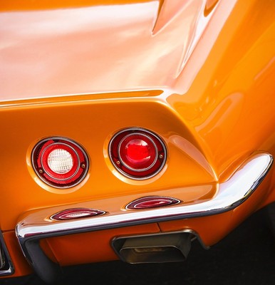 1971 Chevrolet Corvette Stingray Photo Print 13x19 Mancave Art Black & White C3