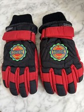 Vintage Thinsulate Bugle Boy Retro Multi-Color Ski Gloves Boys SZ/7-9