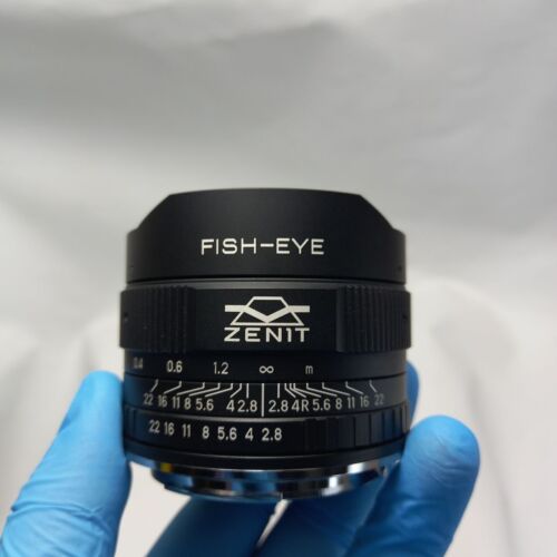 MINT! KMZ MC Zenitar-C f/2.8 16mm Super Wide Fish-Eye Canon EF Mount Lens 2020s - Zdjęcie 1 z 23