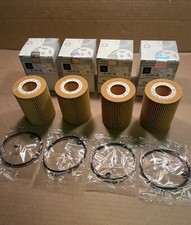 4X Engine Oil Filter Kit Mercedes-Benz 6421800009 Sprinter E ML GL-Class