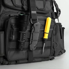 Tactical Gear Holder Clip Molle System Web Elastic Strings Buckle for Backpacks