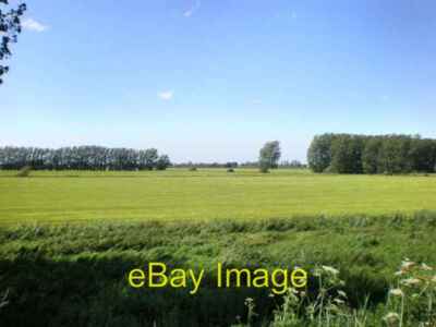 Photo 6x4 View of Joist Fen from Bank of the River Cam River Bank A windy c2008